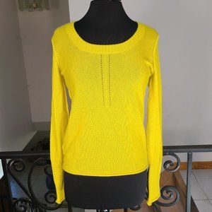 Calypso St. Barth Yellow Cashmere Sweater